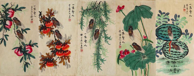 齐白石 《一鸣惊人》